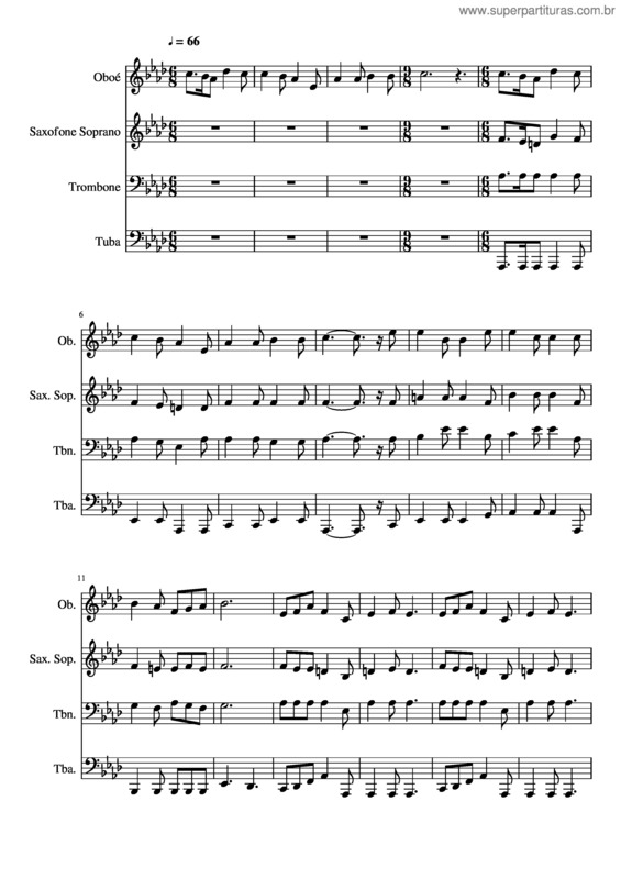 Partitura da música 317- Sinto O Senhor Por Fé Em Mim