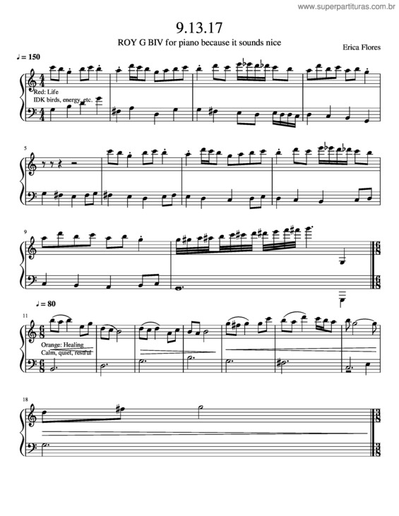 Partitura da música 9.6.17