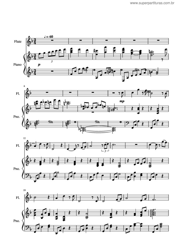 Partitura da música Amar Pelos Dois v.7