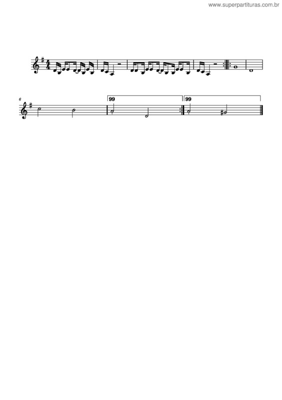 Partitura da música Andar Com Fe v.5