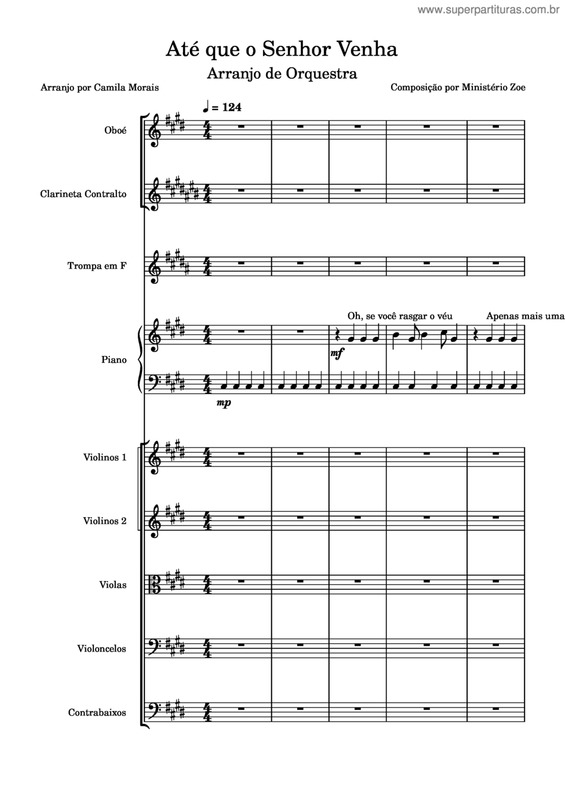 Partitura da música Até Que O Senhor Venha v.11