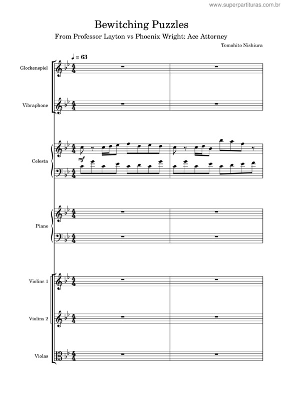 Partitura da música Bewitching Puzzles v.2