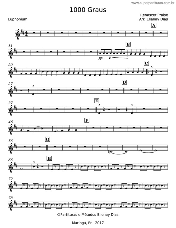 Partitura da música Bombardino1