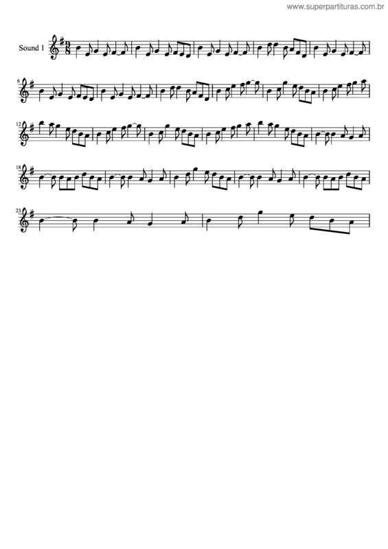 Partitura da música Butterfly v.10