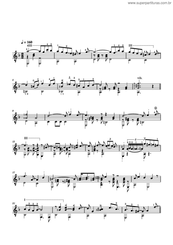 Partitura da música Chega De Saudade v.39