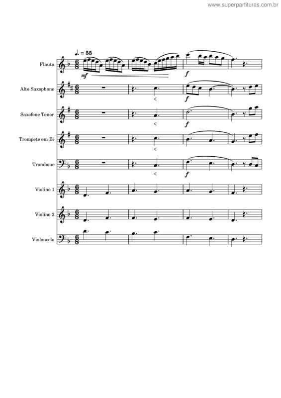 Partitura da música Com Meu Coração v.2