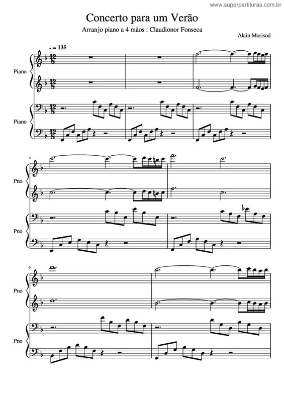 Almeida Prado - IV Peças para piano a quatro mãos (Duo Atmospheres