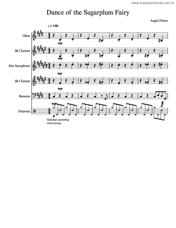 Partitura da música Dance Of The Sugarplum Fairy