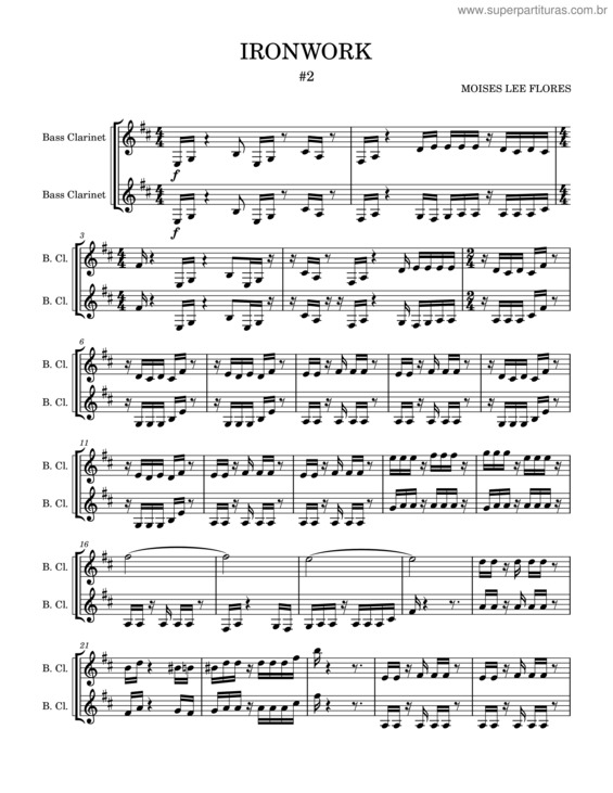 Partitura da música Den