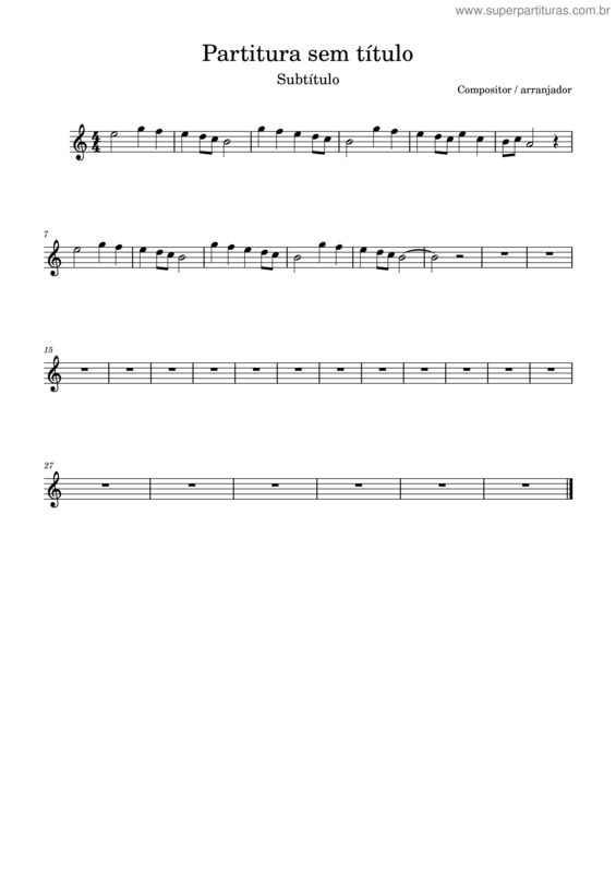 Partitura da música Desculpa Jay Z