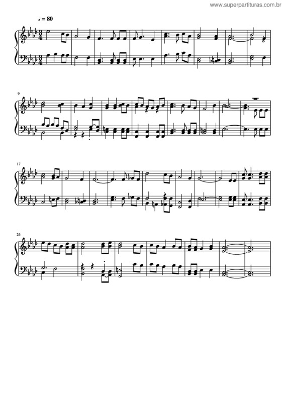 Partitura da música Deus Tem Um Plano