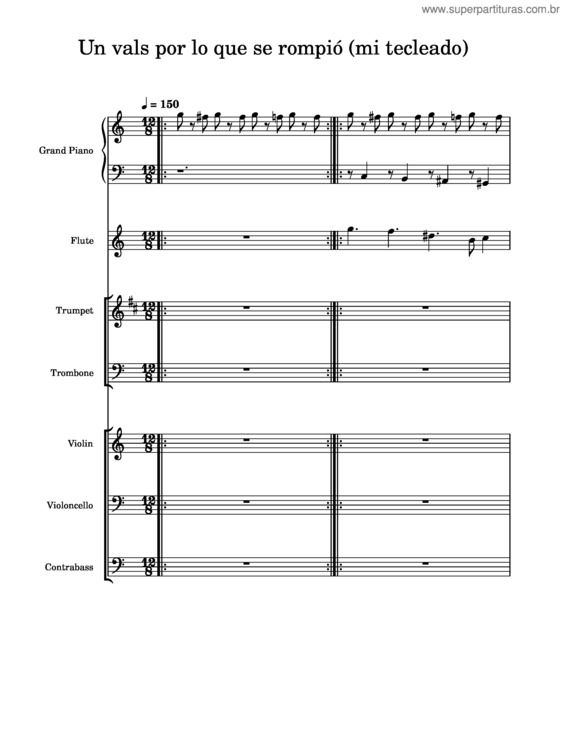 Partitura da música Dgsgf