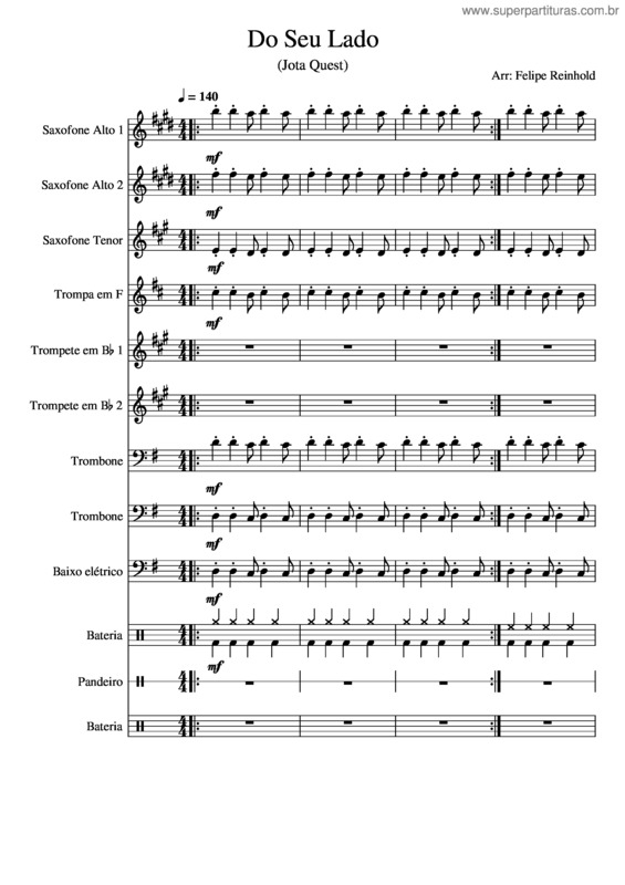 Partitura da música Do Seu Lado v.3