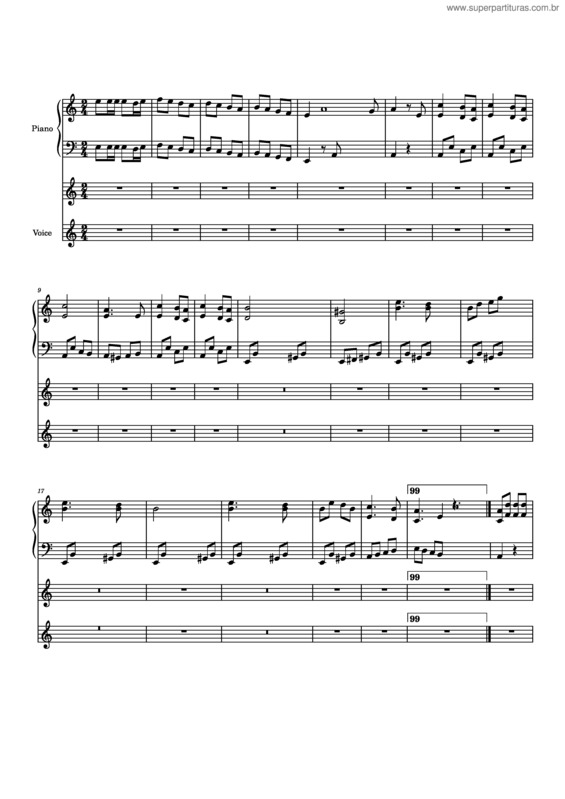 Partitura da música El Chulla Quiteño v.2