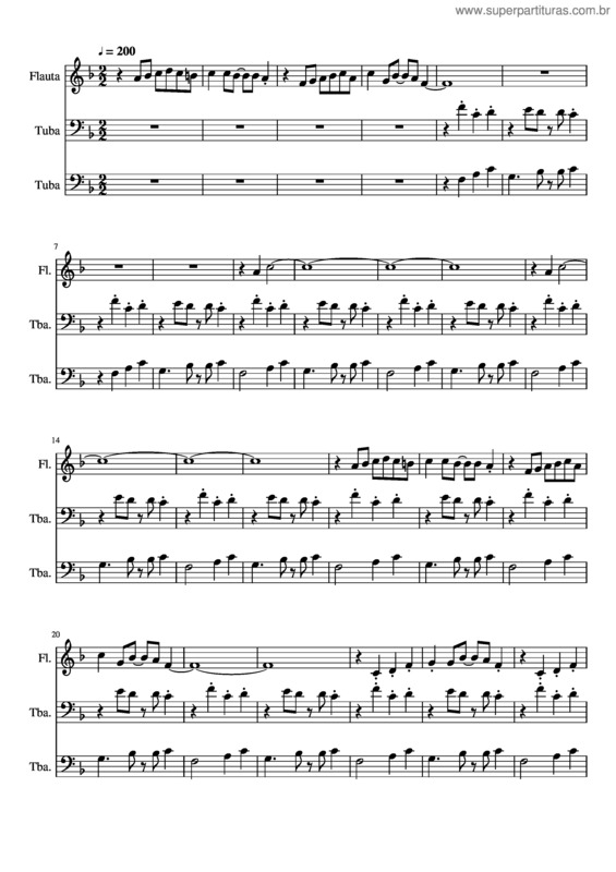 Partitura da música El Manicero