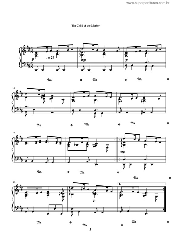 Partitura da música El Noi De La Mare v.6