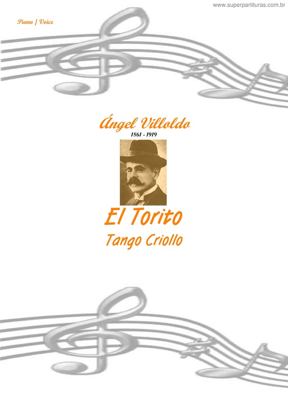 Partitura da música El Torito