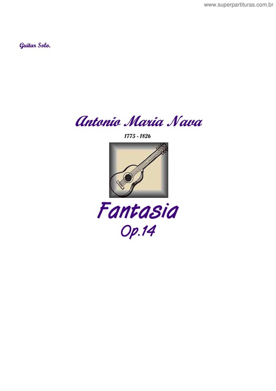 Partitura da música Fantasia v.9