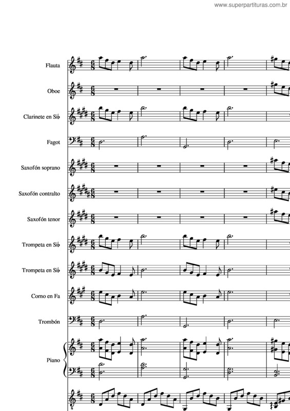 Partitura da música Fe Inquebrantable