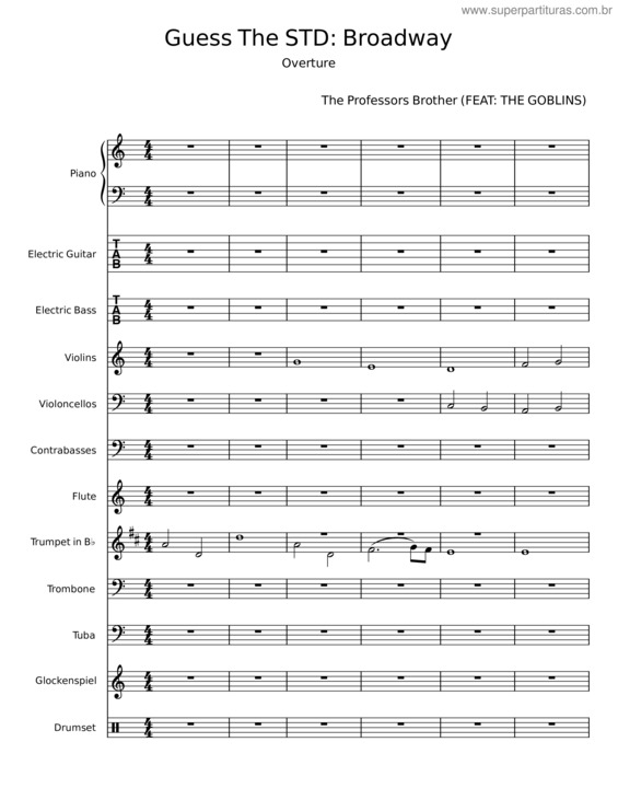 Partitura da música Guess The Std