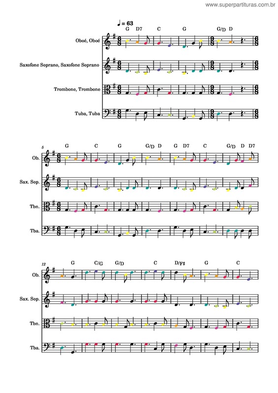 Partitura da música Hino 454 v.2