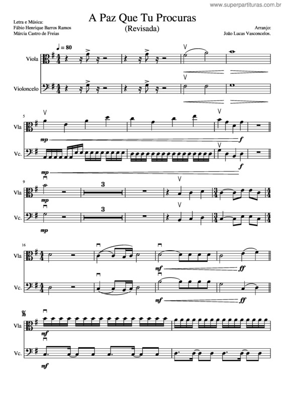 Partitura da música Icm v.17