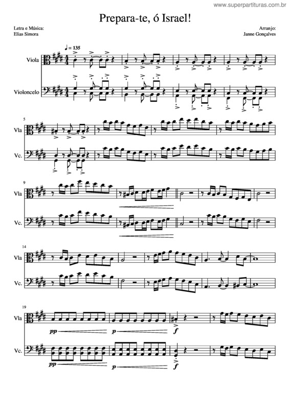 Partitura da música Icm v.22