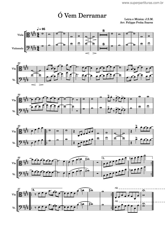 Partitura da música Icm v.28