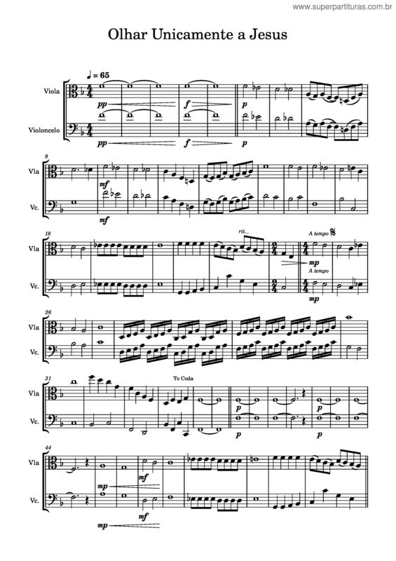 Partitura da música Icm v.35