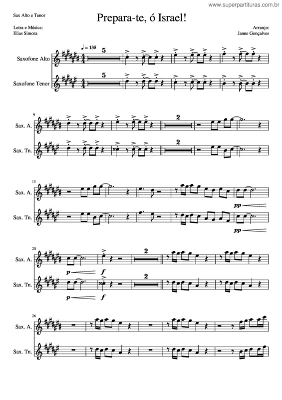 Partitura da música Icm v.36