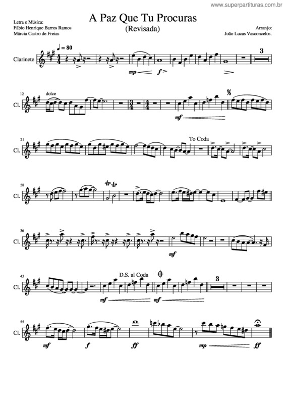 Partitura da música Icm v.38