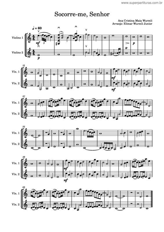 Partitura da música Icm v.6