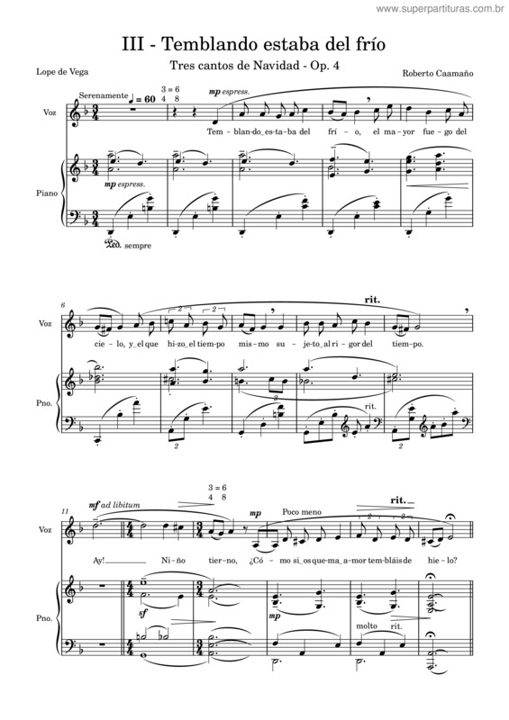 Partitura da música Iii v.2