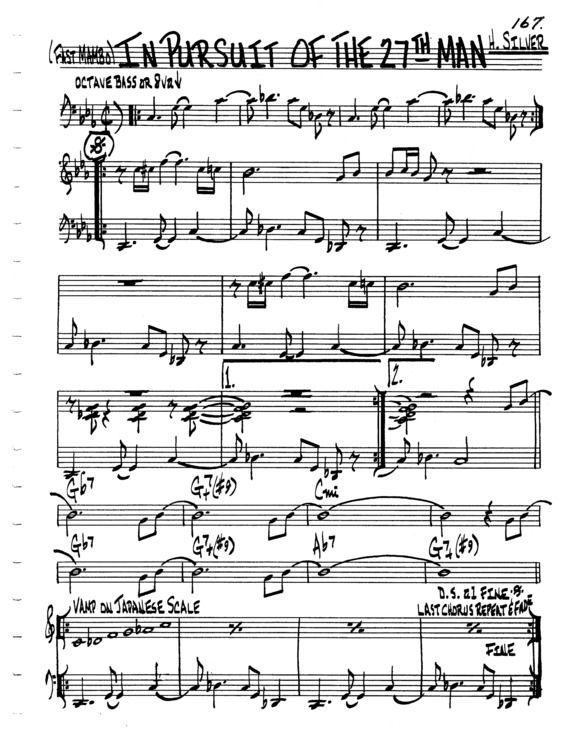 Partitura da música In Pursuit Of The 27th Man v.7