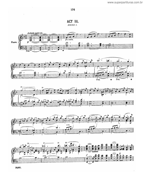 Partitura da música Ivanhoe v.3