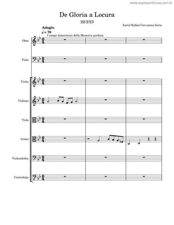 Partitura da música Juego De Teoria