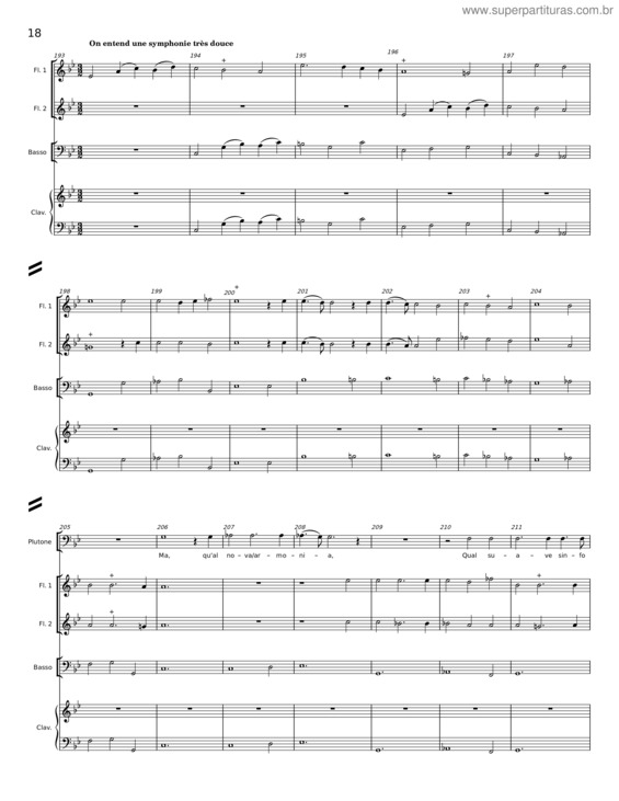 Partitura da música Le Carnaval De Venise v.6