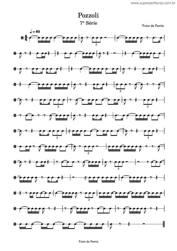 Partitura da música Lição v.6