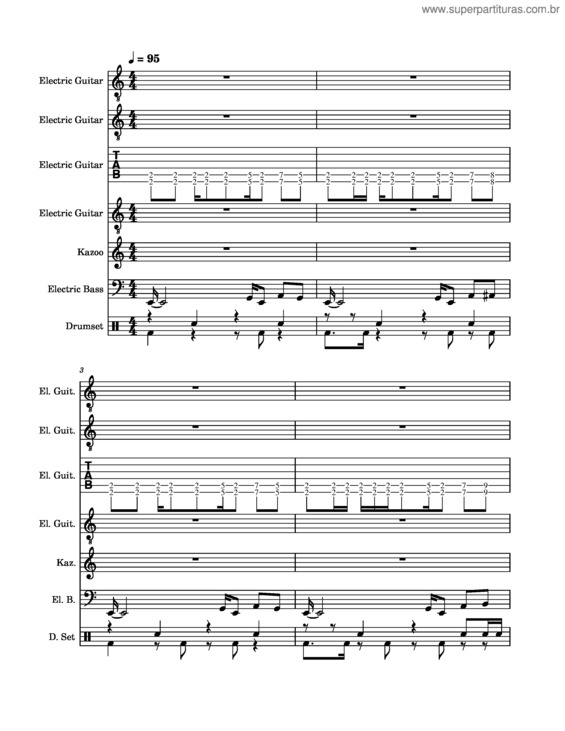 Partitura da música Like A Butterfly, Like A Bee