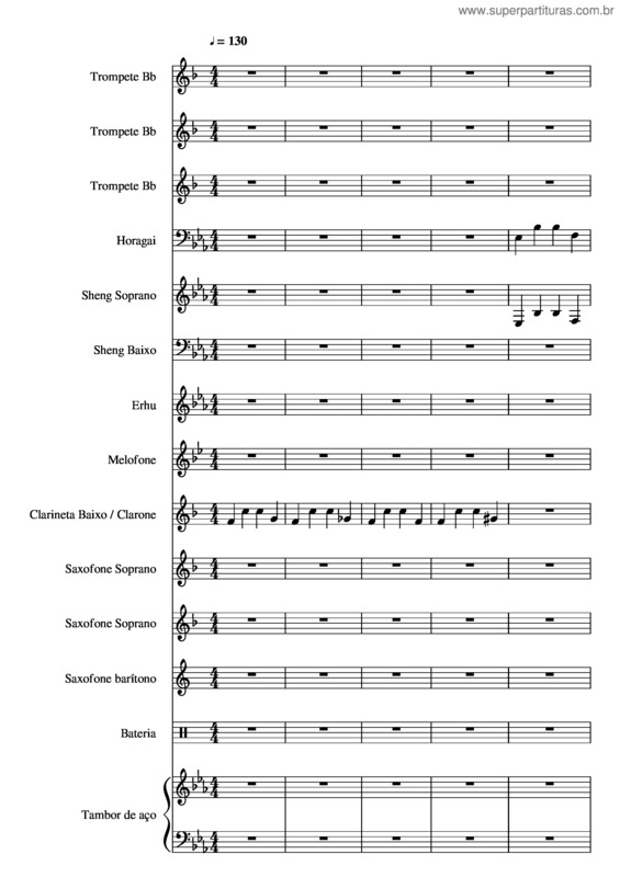 Partitura da música Marcha Rumo Ao Ceú