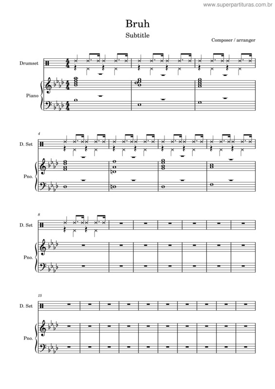 Partitura da música Mas Que Nada v.51