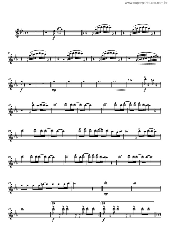 Partitura da música Meu Coração Ferver Por Voce