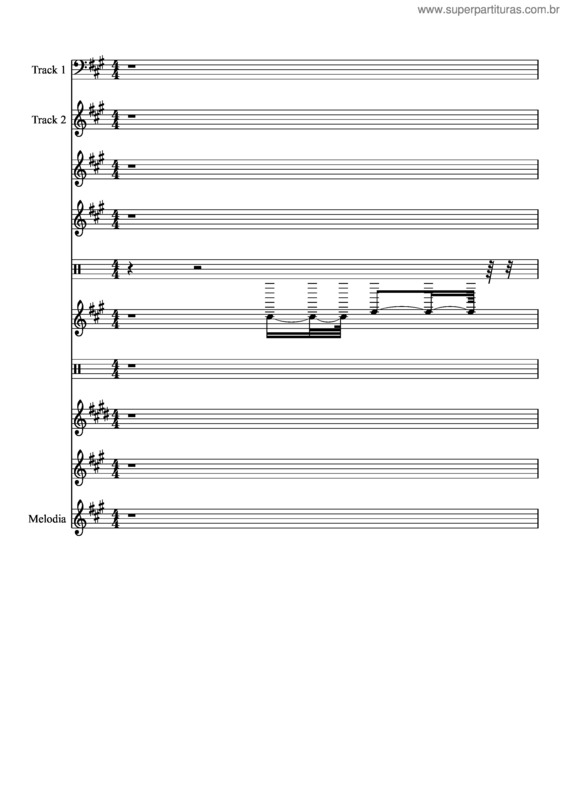 Partitura da música Nada Fue Un Error v.2