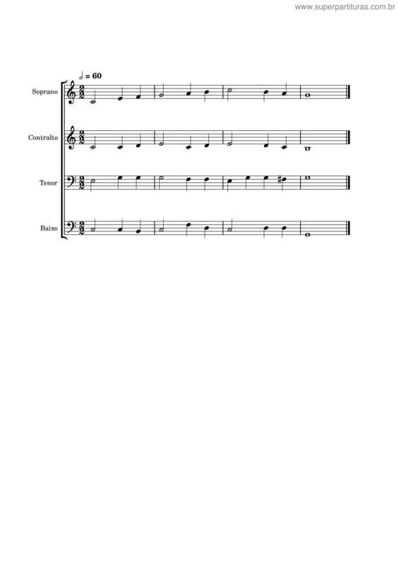 Partitura da música O Deus De Amor v.8