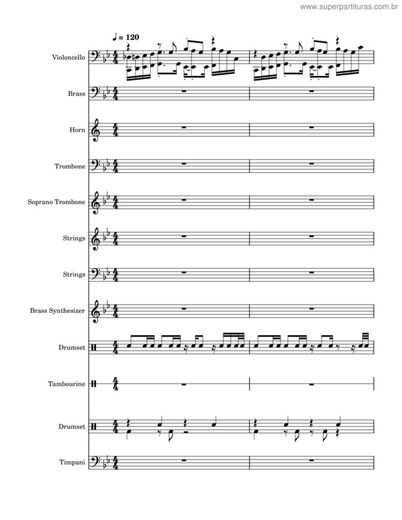 Partitura da música Osrs