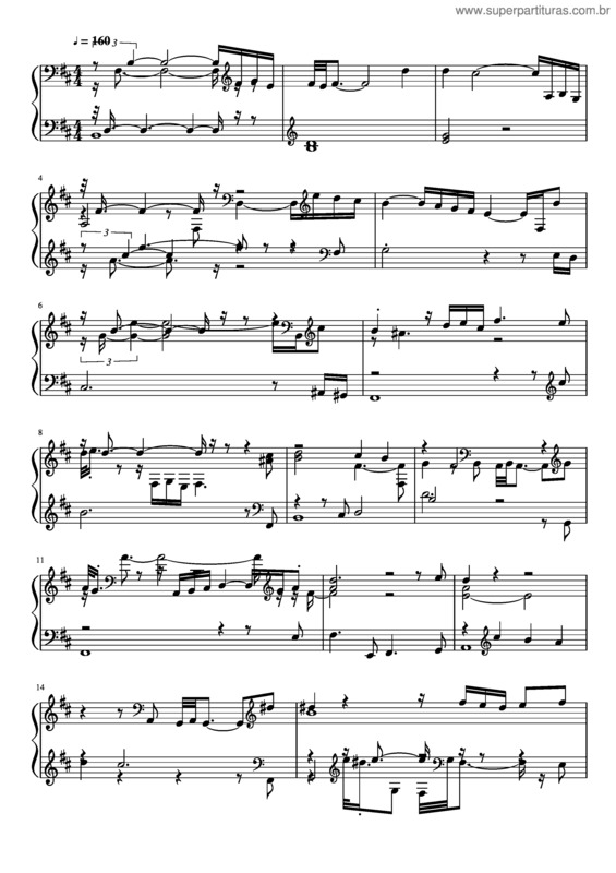 Partitura da música Overture In French Style Bwv 831