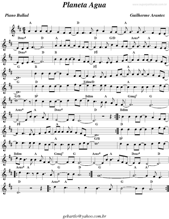 Super Partituras - Partituras de músicas para Piano
