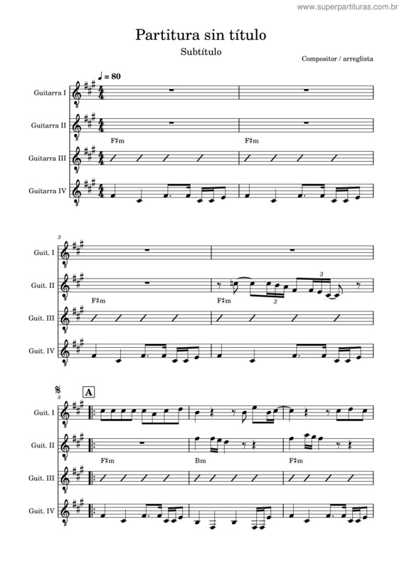 Partitura da música Por Que Será v.2