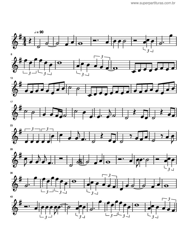 Partitura da música Por Ti Volaré