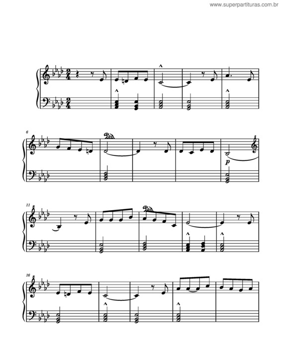 Partitura da música Pra Sempre Te Amarei v.3